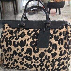Louis Vuitton x Stephen Sprouse Ltd Ed Speedy 30 in Chenille Leopard Fabric